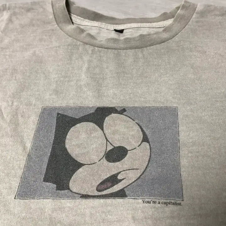 [SOLD OUT] 3) 폴리테루 캐피탈리스트 티셔츠 그레이