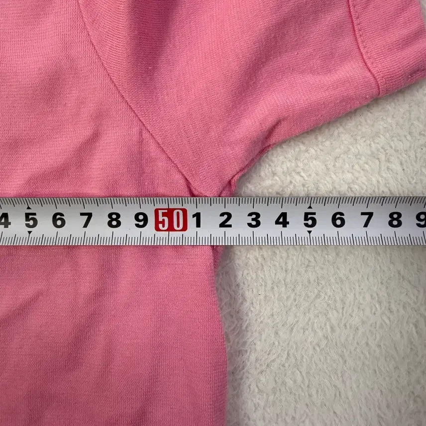[BUNJANG] Vintage Pink Short Sleeve Polo Shirt / 100 빈티지 핑크 반팔 카라 티셔츠 0423T
