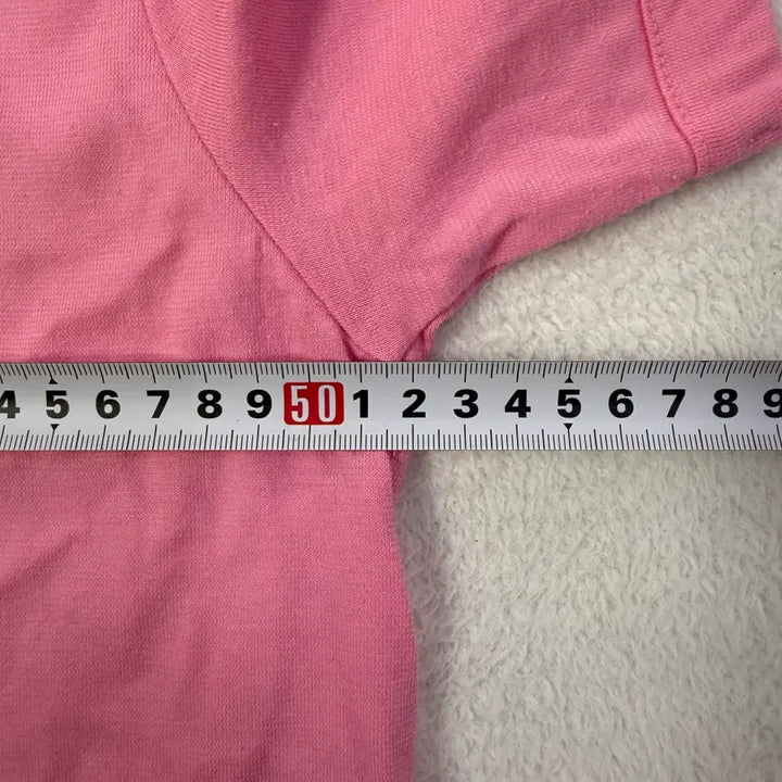 [BUNJANG] Vintage Pink Short Sleeve Polo Shirt / 100 빈티지 핑크 반팔 카라 티셔츠 0423T