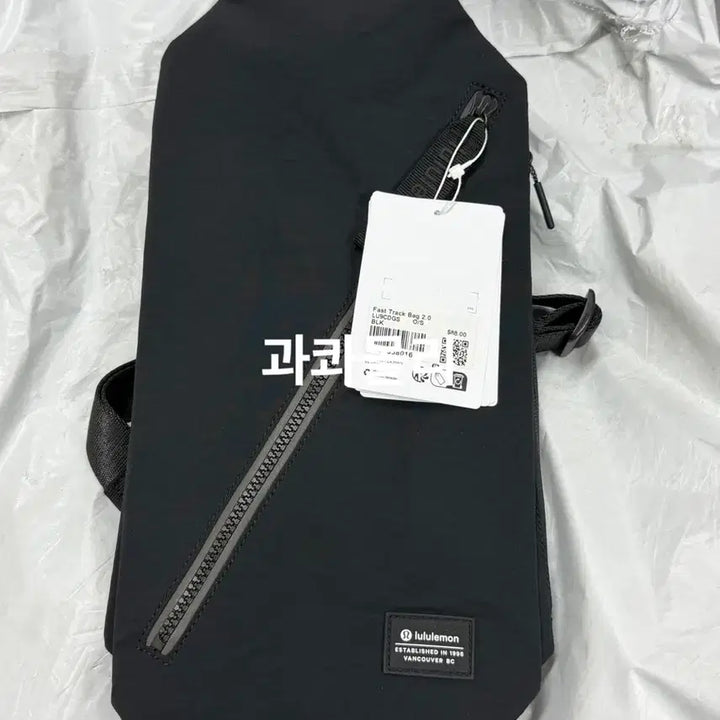 [BUNJANG] 룰루레몬 패스트 트랙 백 2.0 9L 블랙 / 룰루레몬 패스트 트랙 백 2.0 9L 블랙