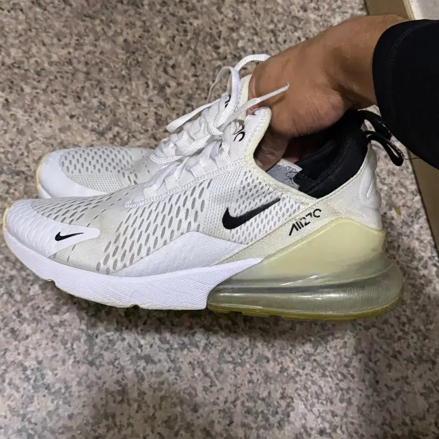 [BUNJANG] Nike Air Max 270 White Shoes (280) / (280) 나이키 에어맥스 270