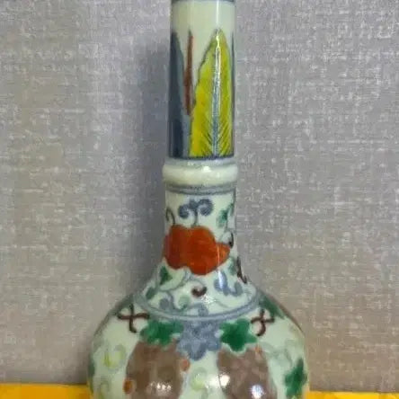 [BUNJANG] Seonghwa-nyeon Two-Color Janggyeong-byeong Vase / 성화년제 두채 장경병