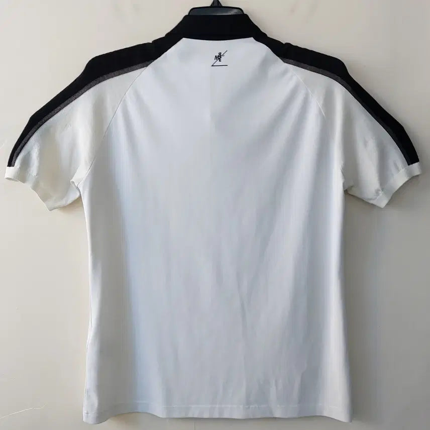 [BUNJANG] Mastabani Edition Functional Short-Sleeve T-Shirt - White/Navy / 마스타바니 에디션 6 /105~110 기능성 반팔 티셔츠. WH.