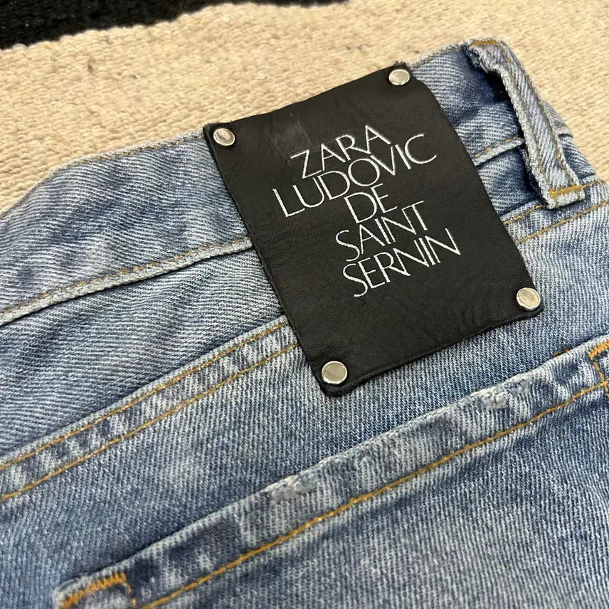 [BUNJANG] Zara Ludovic de Saint Sernin Bootcut Denim Pants / 자라 ludovic de saint sernin 부츠컷 데님팬츠