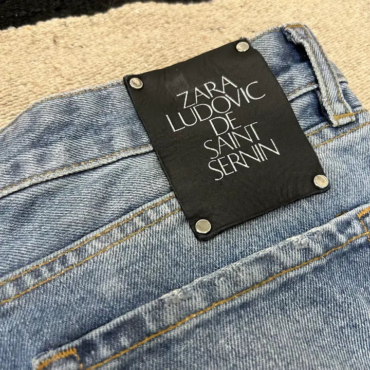 [BUNJANG] Zara Ludovic de Saint Sernin Bootcut Denim Pants / 자라 ludovic de saint sernin 부츠컷 데님팬츠