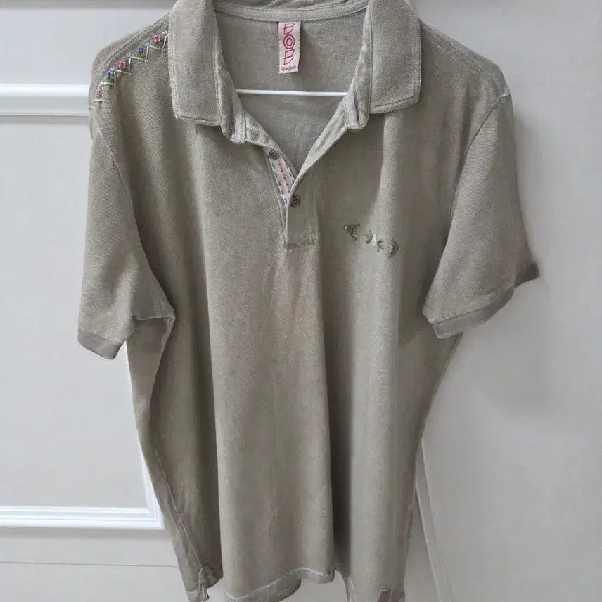 [BUNJANG] BOB Embroidered Polo Shirt (Size 110) / bob 카라티 110