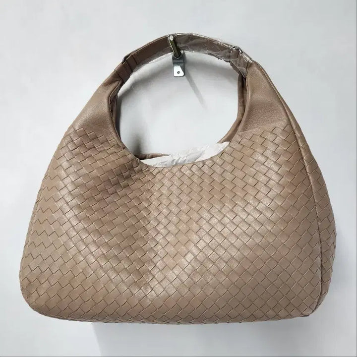 [BUNJANG] GRACCI Italian Genuine Lambskin Intrecciato Hobo Bag / GRACCI 이태리 천연 양가죽 인트레치아토 위빙 호보백