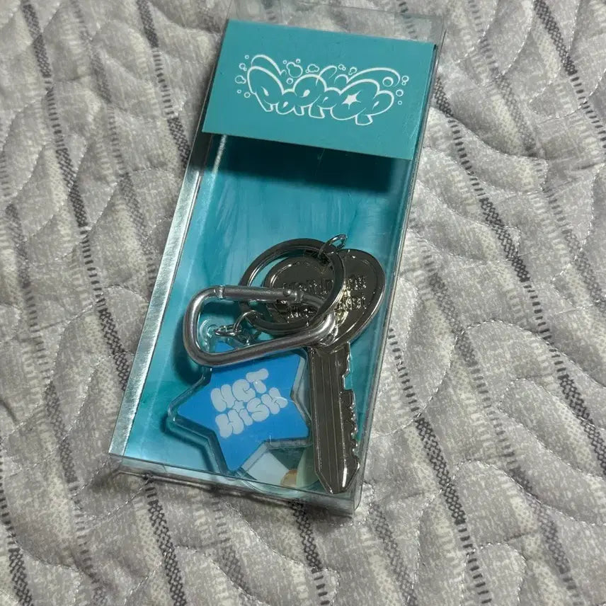 [BUNJANG] NCT WISH Sion Keyring / 엔시티위시 팝팝 엠디 시온 열쇠 키링 양도 포카 XX