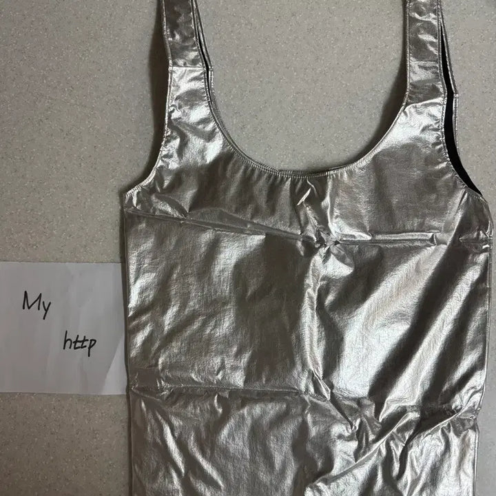 [BUNJANG] Adidas Seongsu Limited Edition Silver Shopper Bag / 아디다스 성수 오픈 기념 실버 쇼퍼백 새상품 판매합니다