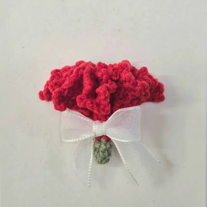 [BUNJANG] Handmade Carnation Brooch / [핸드메이드] 정성 담은 카네이션 브로치(단품)