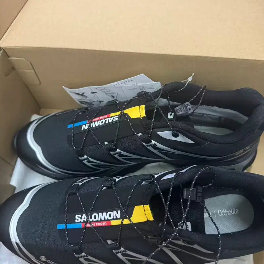 [BUNJANG] Salomon XT-6 Gore-Tex Black Silver Shoes (260mm) / 살로몬 XT-6 고어텍스 블랙 실버 260MM