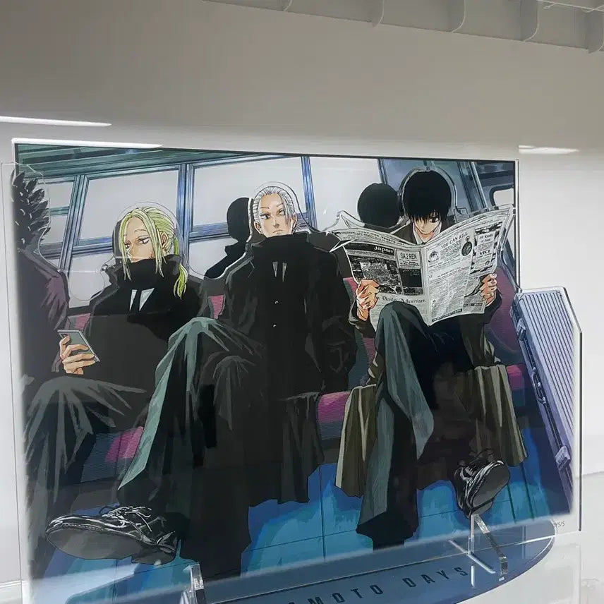 [BUNJANG] Sakamoto Days Nagumo Shishiba Acrylic Stand / 사카모토 데이즈 수주 한정 기가 장면아크릴 나구모 시시바