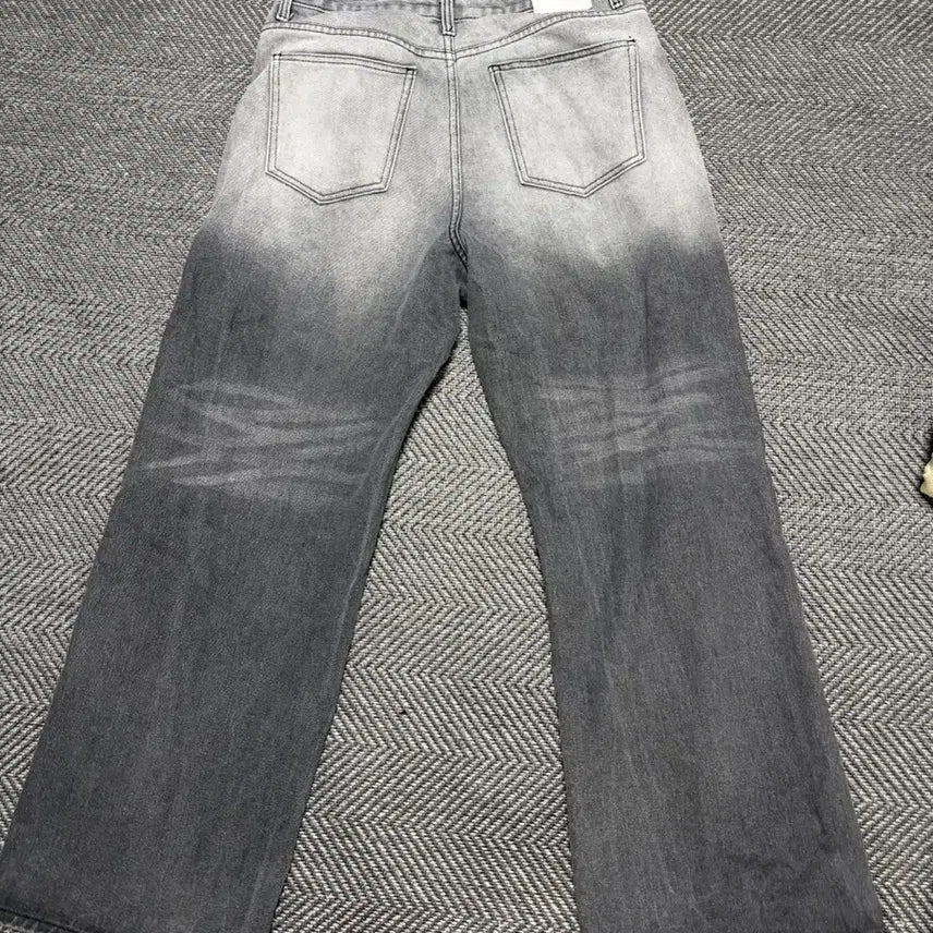 [BUNJANG] Dnsr Signature Wide Denim Jeans L Size / Dnsr 시그니처 와이드 데님 l 사이즈 판매