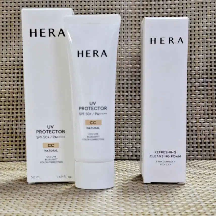 [BUNJANG] Hera NEW UV Protector CC SPF50+ 50ml / 헤라 NEW UV프로텍터 CC(선크림) 50ml