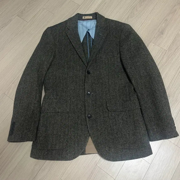 [BUNJANG] J.Crew Abraham Moon Tweed Herringbone Sport Coat 38S / 제이크루 아브라함문 트위드 헤링본 스포츠코트 38S (국내 100)