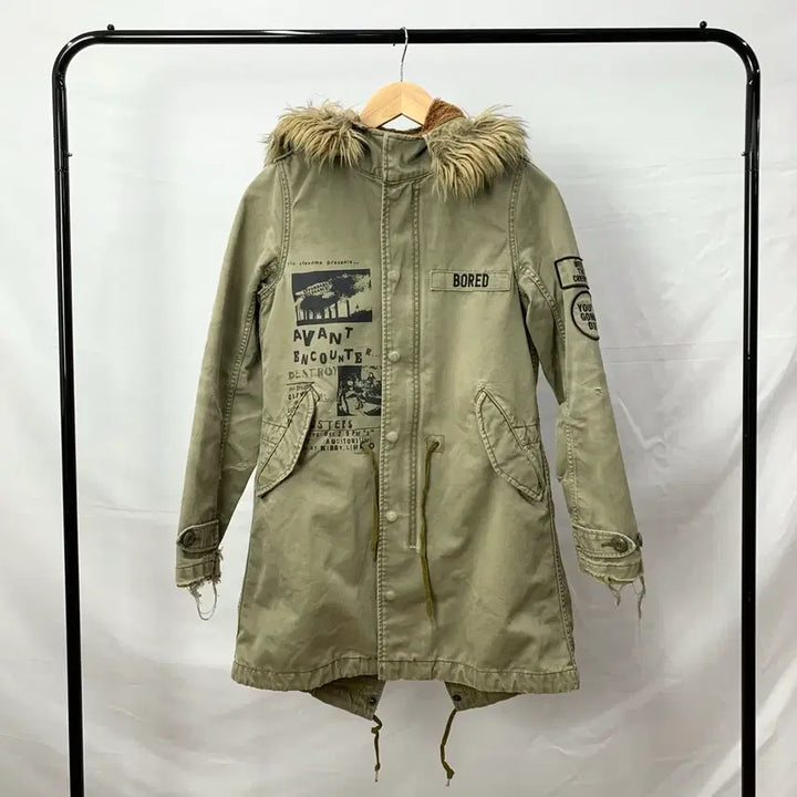 [BUNJANG] Hysteric Glamour Fishtail Parka / 히스테릭 글래머 피쉬테일 파카