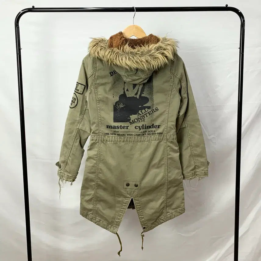 [BUNJANG] Hysteric Glamour Fishtail Parka / 히스테릭 글래머 피쉬테일 파카