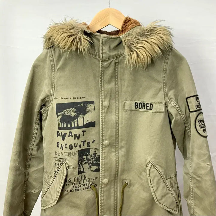 [BUNJANG] Hysteric Glamour Fishtail Parka / 히스테릭 글래머 피쉬테일 파카