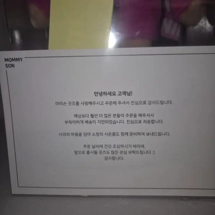 [BUNJANG] Mommyson Pink Mask Doll / Mommyson 마미손 핑크 복면 인형