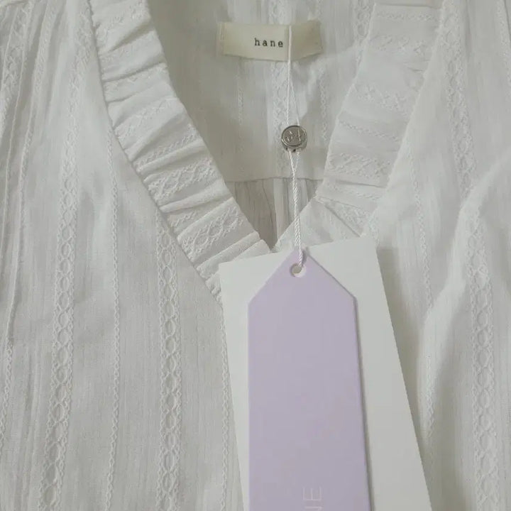 [BUNJANG] Hane Frill Lace Blouse / hane 하네 프릴 레이스 블라우스ㅡ새상품