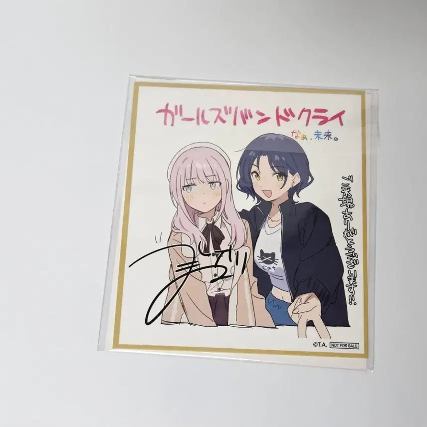 [SOLD OUT] 걸즈 밴드 크라이 색지 히나&amp;나나 걸밴크 색지 후편 2주차특전