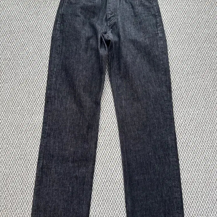 [BUNJANG] Branded 611 Hard Twist Denim Black Wide Straight Jeans / [26] 브랜디드 611 하드 트위스트 데님 블랙 [와이드 스트레이트]