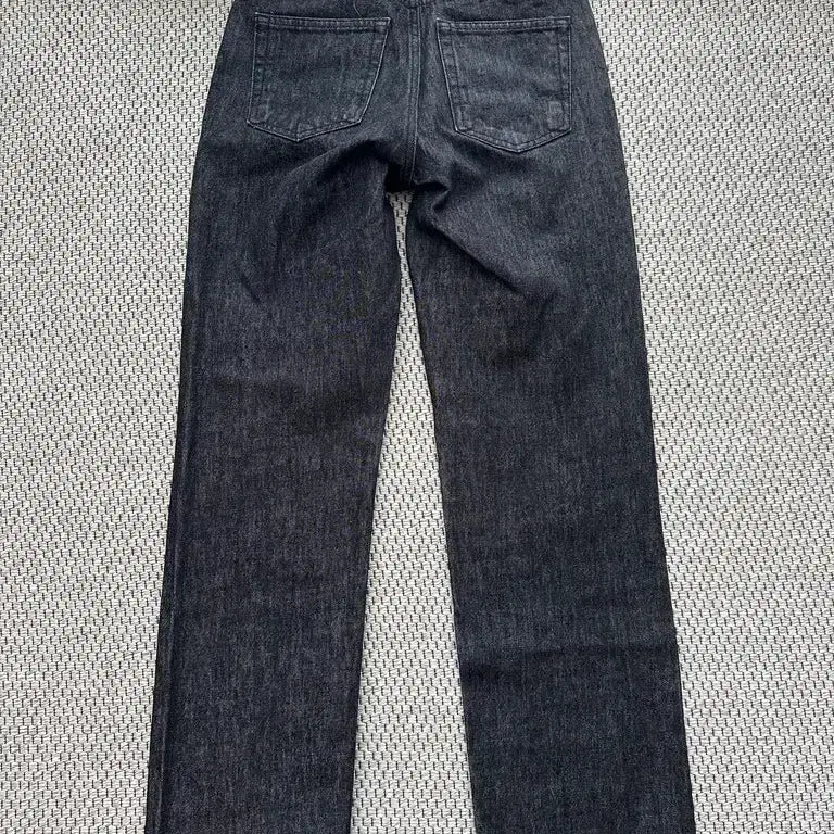 [BUNJANG] Branded 611 Hard Twist Denim Black Wide Straight Jeans / [26] 브랜디드 611 하드 트위스트 데님 블랙 [와이드 스트레이트]