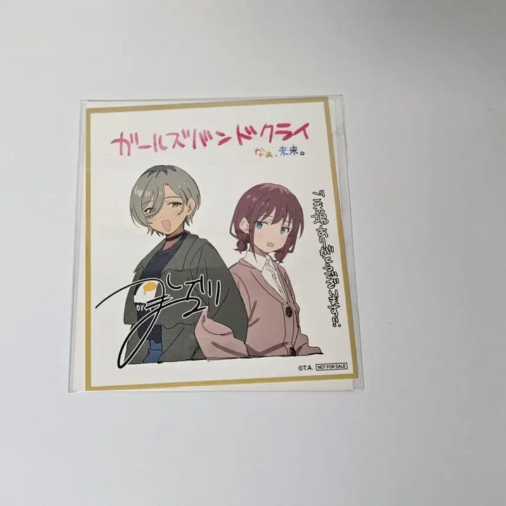 [SOLD OUT] 걸즈 밴드 크라이 색지 루파&amp;니나 걸밴크 색지 후편 2주차특전