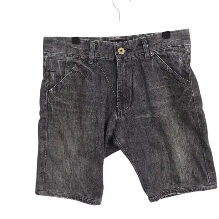 [BUNJANG] Giorgio Armani Grey Tone Denim Shorts / 공용30/ 알마니진 그레이톤 데님 반바지 팬츠 20-179