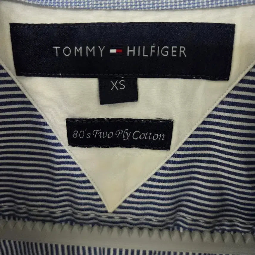 [BUNJANG] Tommy Hilfiger Striped Shirt XS / 타미힐피거 스트라이프 셔츠 XS