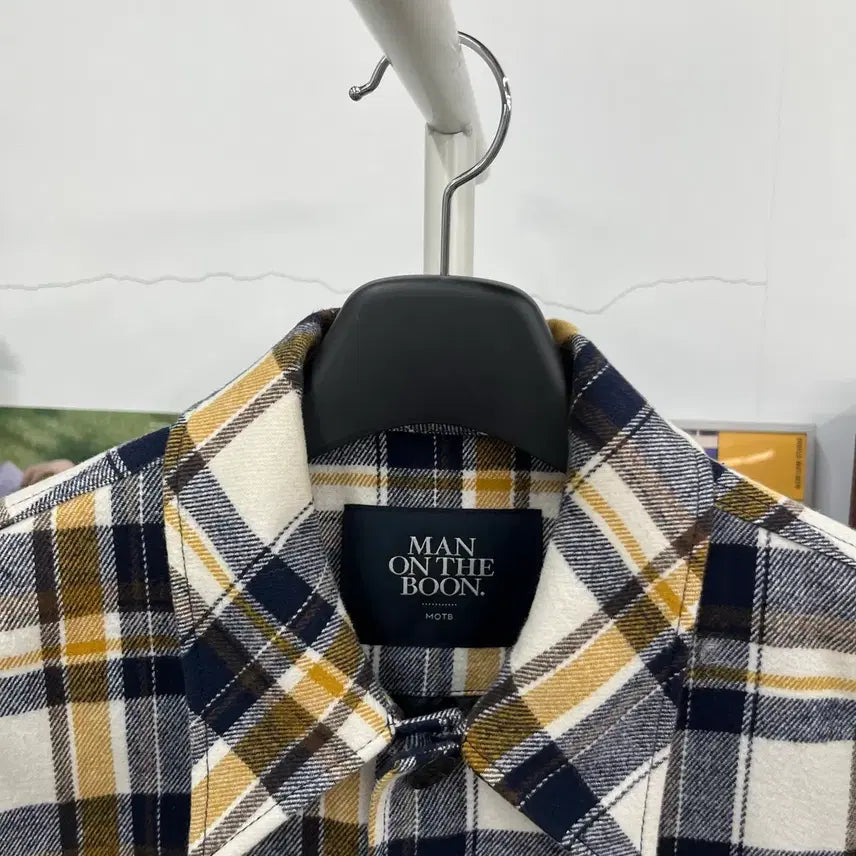 [BUNJANG] Man on the Boon Checkered Shirt Jacket M / 맨온더분 체크 셔츠 자켓 M