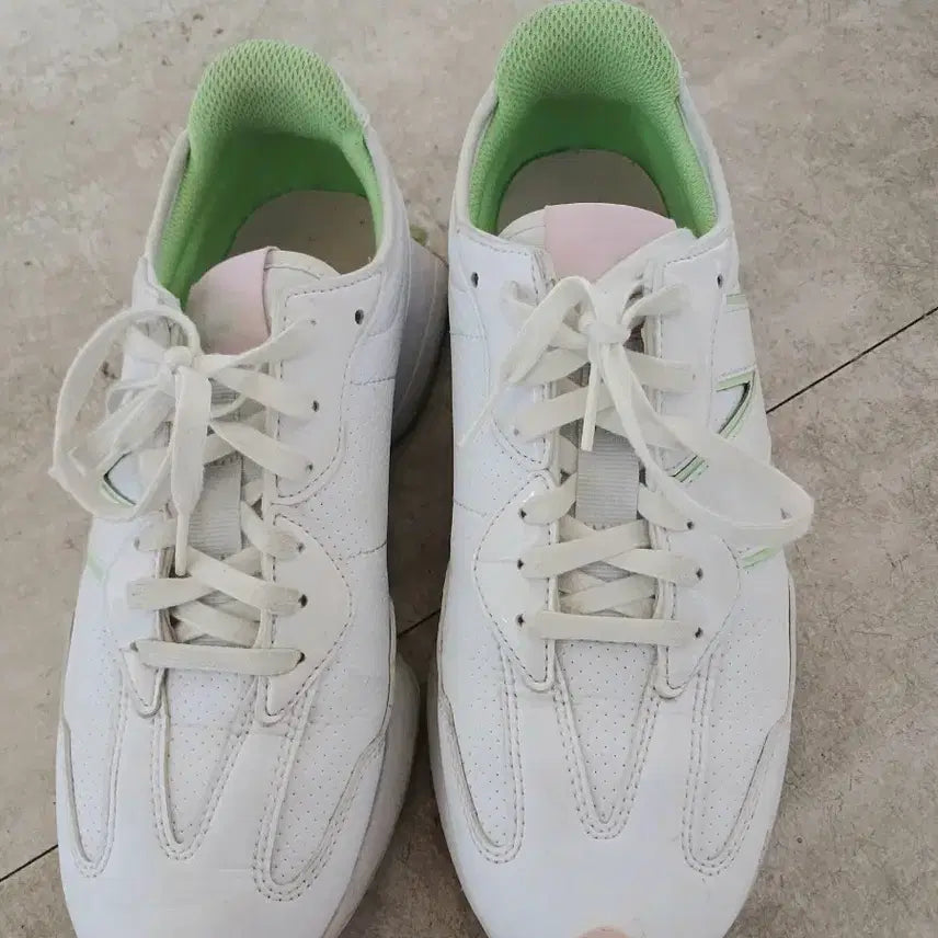 [BUNJANG] New Balance Golf Shoes White / 뉴발란스 골프화 화이트