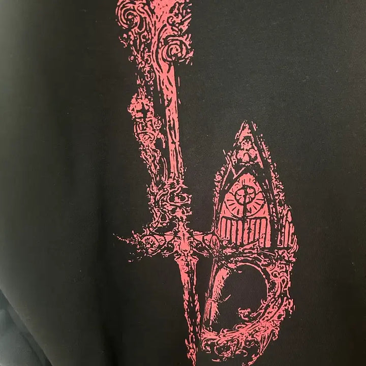 [BUNJANG] THUG CLUB Dragon Hoodie Zip-up Black / 떠그클럽 드래곤 후드집업