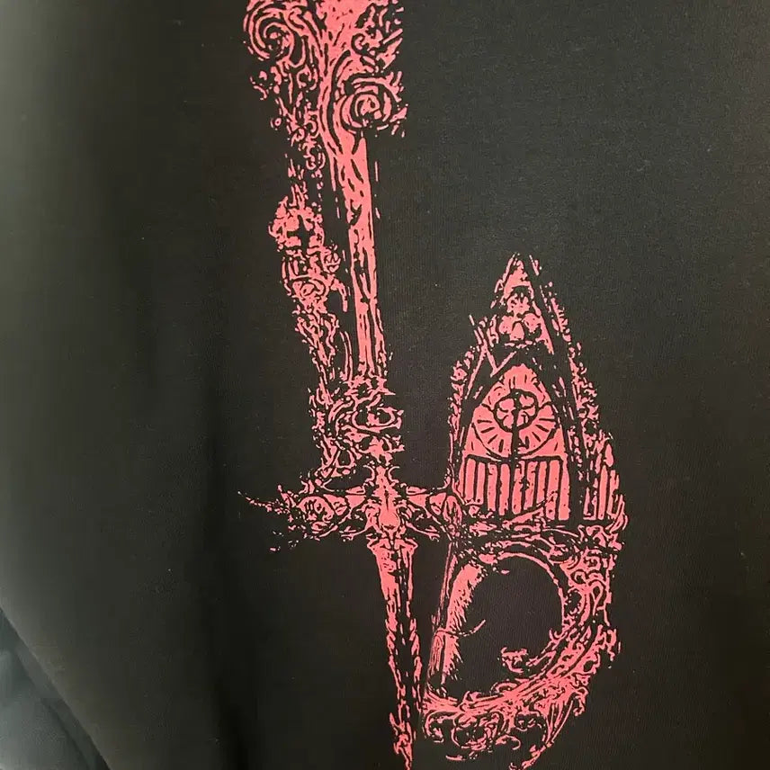[BUNJANG] THUG CLUB Dragon Hoodie Zip-up Black / 떠그클럽 드래곤 후드집업