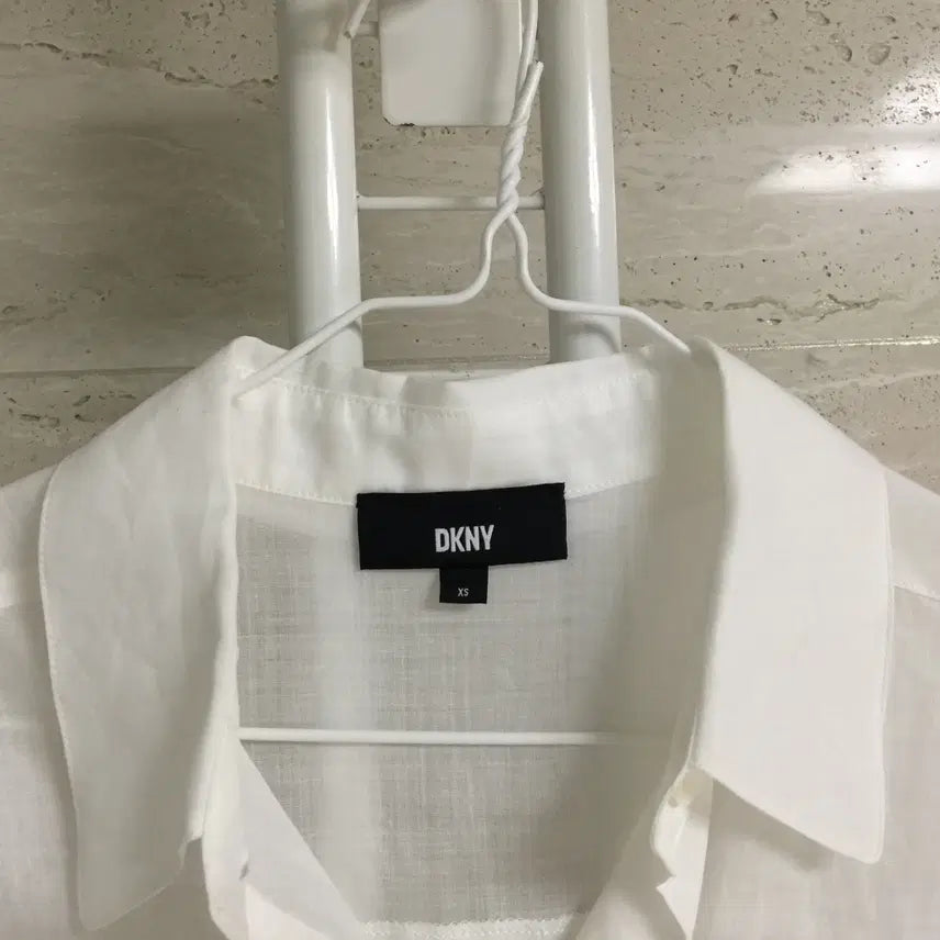 [BUNJANG] DKNY Linen Oversized Shirt XS / DKNY 22 오버핏 린넨 셔츠 XS