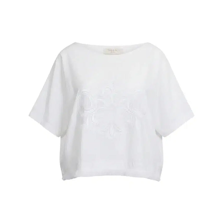 [BUNJANG] Topgirl Embroidered Blouse / 여성F/ 탑걸 자수 블라우스WT 20-173