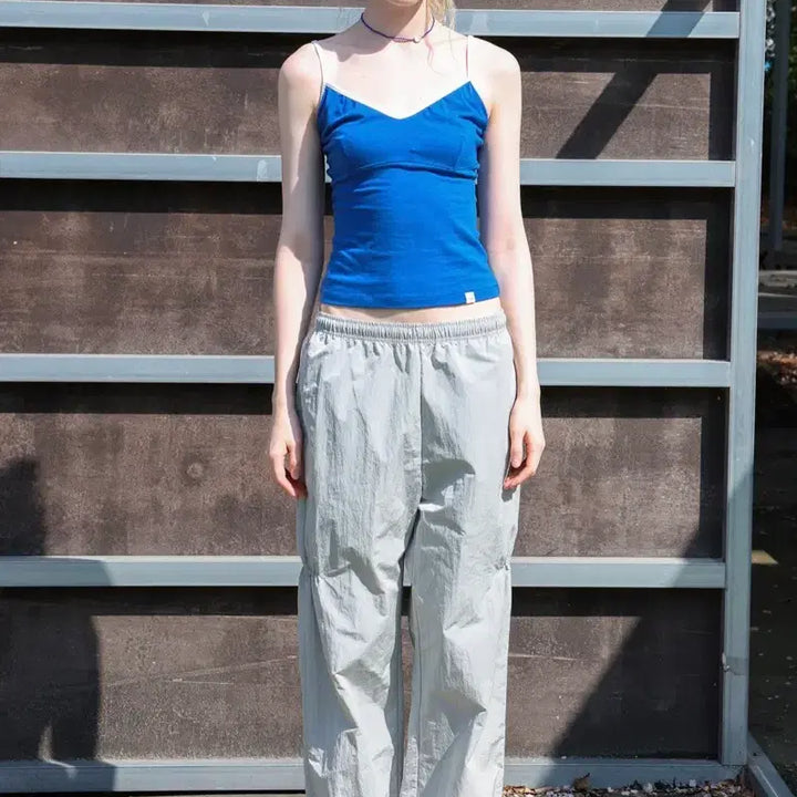[BUNJANG] Poev Shirring Nylon Pants / poev 포에브 셔링 나일론 팬츠