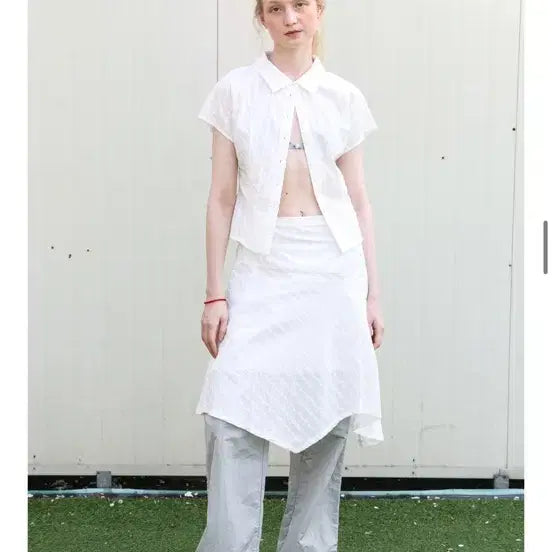 [BUNJANG] Poev Shirring Nylon Pants / poev 포에브 셔링 나일론 팬츠