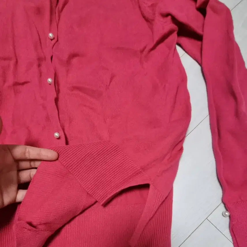 [BUNJANG] Zara Cardigan Pink Size S / 자라가디건 (55)S사이즈