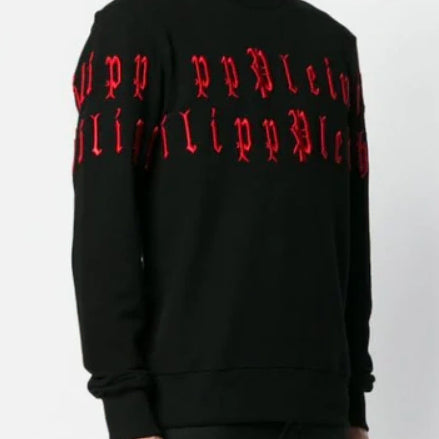[BUNJANG] Philipp Plein Gothic Embroidery Sweatshirt / 필립 플레인 고딕 자수 맨투맨
