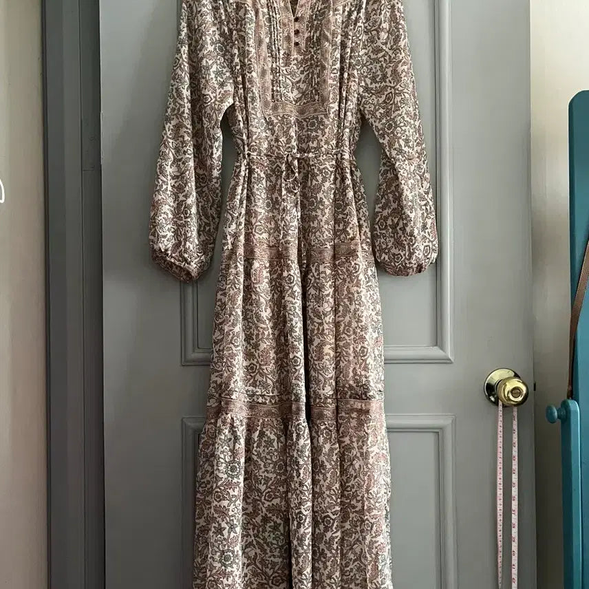 [BUNJANG] Thursday Island Border Mix Round Neck Dress (S Size) / 써스데이아일랜드 보더 믹스 라운드넥 원피스 s사이즈