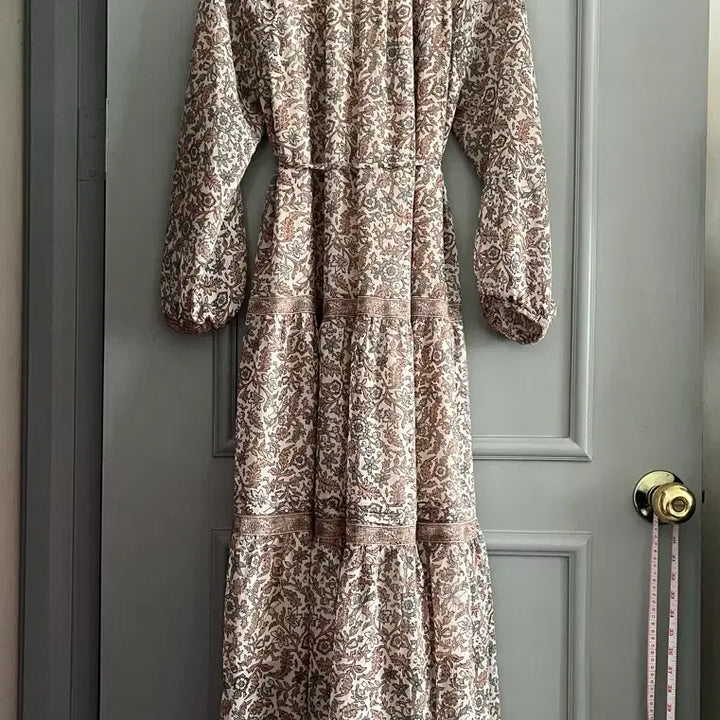 [BUNJANG] Thursday Island Border Mix Round Neck Dress (S Size) / 써스데이아일랜드 보더 믹스 라운드넥 원피스 s사이즈