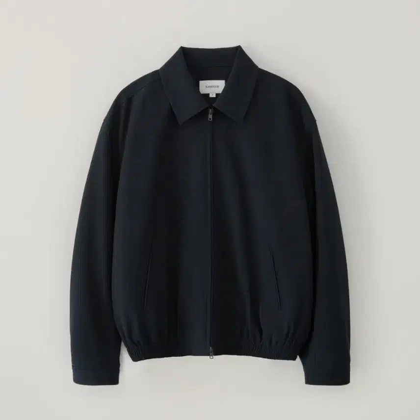 [BUNJANG] Blank Room Knit Blouson Navy / (3) 블랭크룸 니트 블루종 네이비