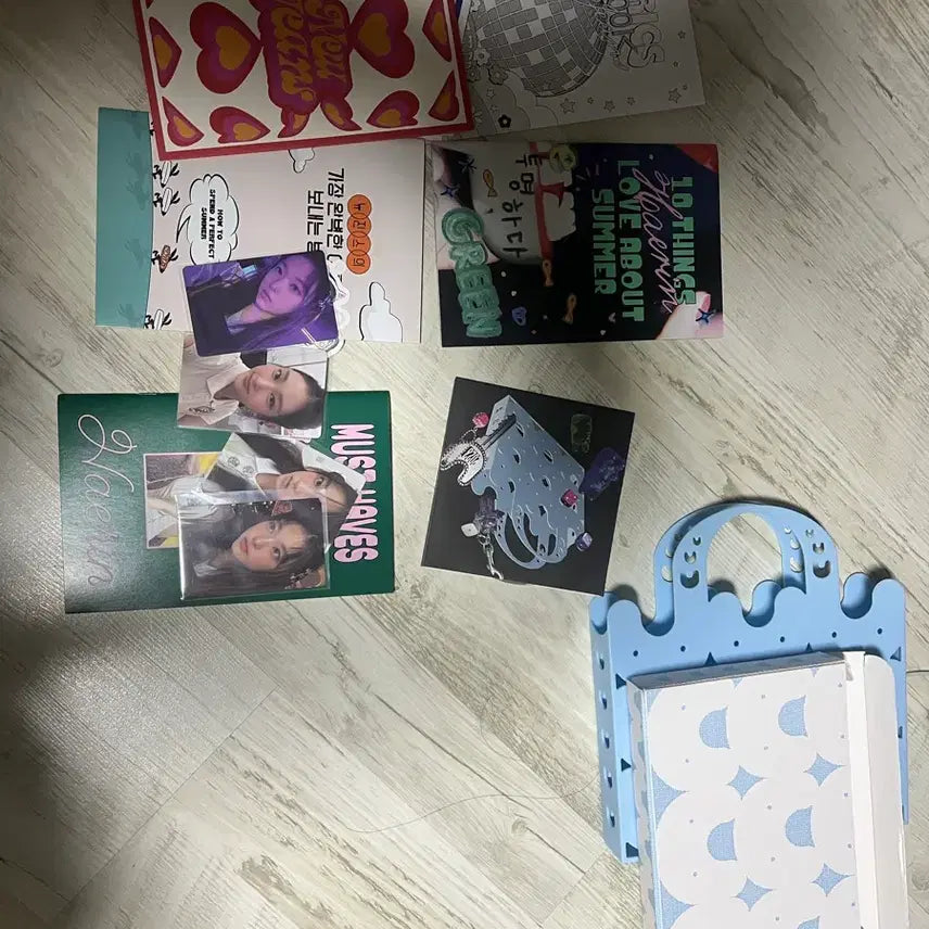 [BUNJANG] NewJeans Haerin Album Beach Bag / 뉴진스 버니 비치백 해린 앨범[풀구성]