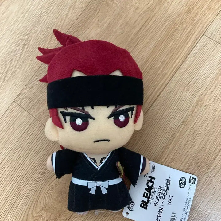 [BUNJANG] Bleach Renji Abarai Tomonui Doll Keyring / 블리치 아바라이 렌지 토모누이 인형 키링