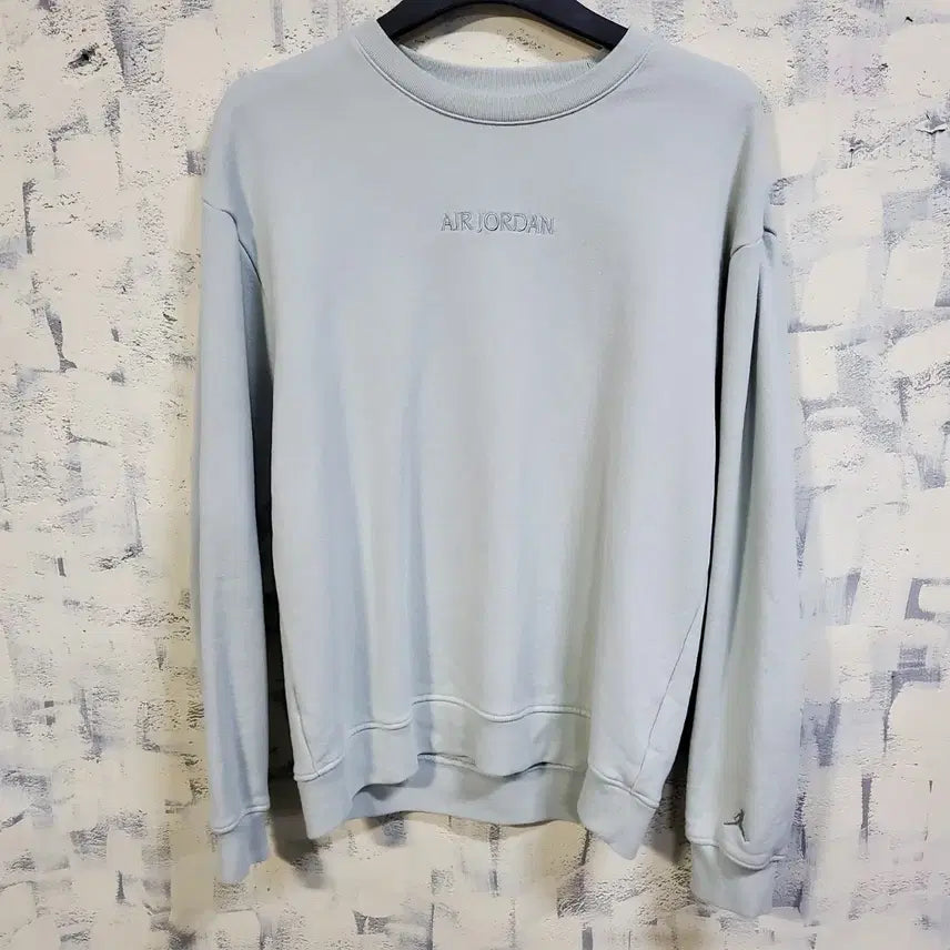 [BUNJANG] Jordan Air Jordan Sky Blue Sweatshirt L / 조던 AIR JORDAN 하늘색 맨투맨 티셔츠 L