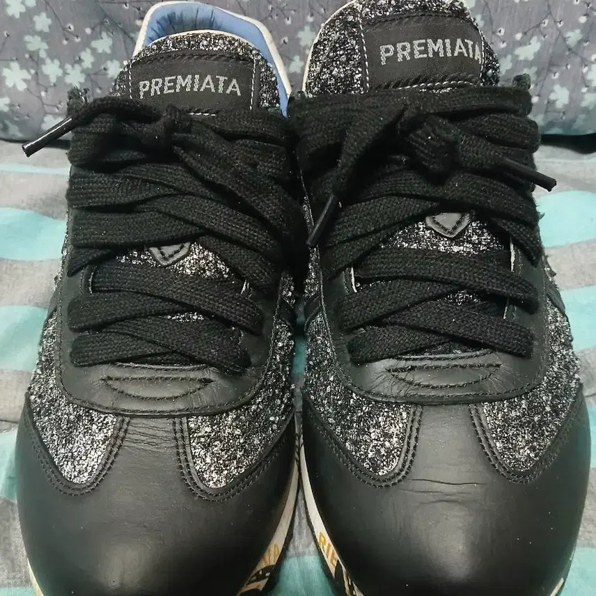 [BUNJANG] Premiata Black Sneakers Size 36 / Premiata 프리미아타 블랙 스니커즈36