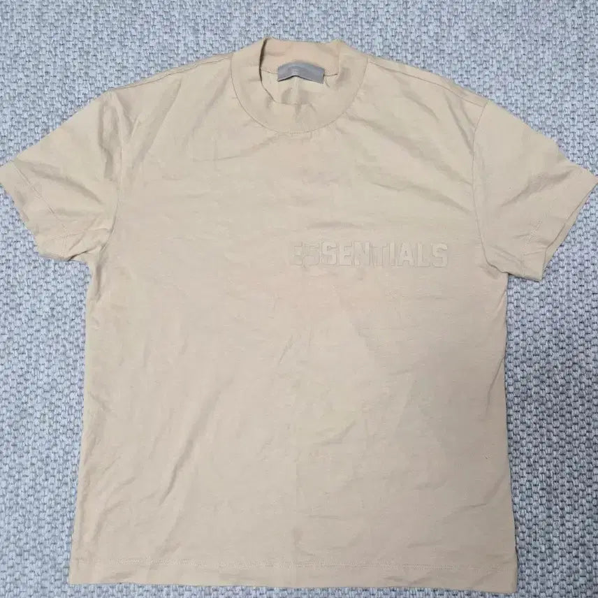 [BUNJANG] Essentials Beige T-Shirt / 에센셜 ESSENTIALS 반팔 티셔츠 베이지(정품)