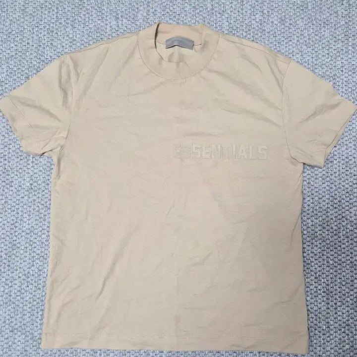 [BUNJANG] Essentials Beige T-Shirt / 에센셜 ESSENTIALS 반팔 티셔츠 베이지(정품)