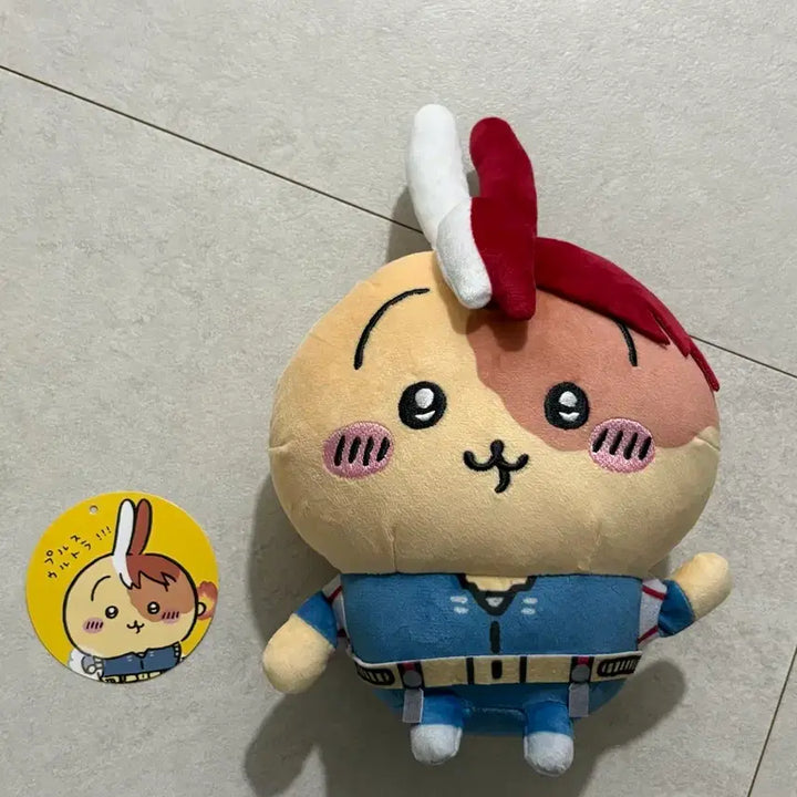 [BUNJANG] My Hero Academia / Cheeikawa Todoroki Shoto Usagi Mascot Plush / 나히아 히로아카 치이카와 토도로키 쇼토 우사기 마스코트 인형 누이구루미